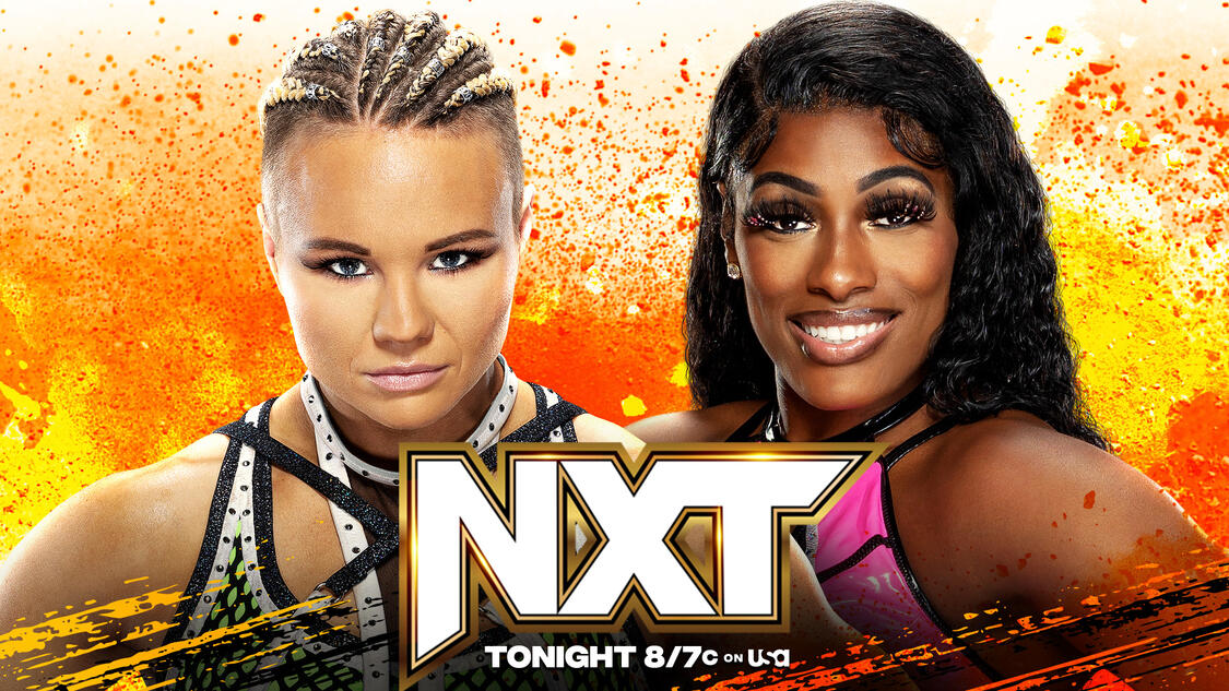 Set for tonight's #WWENXT: • NXT Heritage Cup Match: Charlie Dempsey (c) vs. Tony D'Angelo • Je'Von Evans vs. Noam Dar • NXT North American Championship - Qualifying Matches: - Sol Ruca vs. Izzi Dame - Ivy Nile vs. Lash Legend • Edris Enofe & Malik Blade vs. OTM