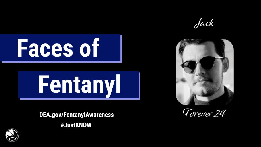 In 2023 DEA seized 79.5M+ fentanyl-laced, fake Rx pills & nearly 12K lbs of fentanyl powder. That’s 376M+ deadly doses of fentanyl! Join DEA in remembering the lives lost to fentanyl poisoning by submitting a photo of a loved one lost to fentanyl.#JustKNOW dea.gov/FentanylAwaren…