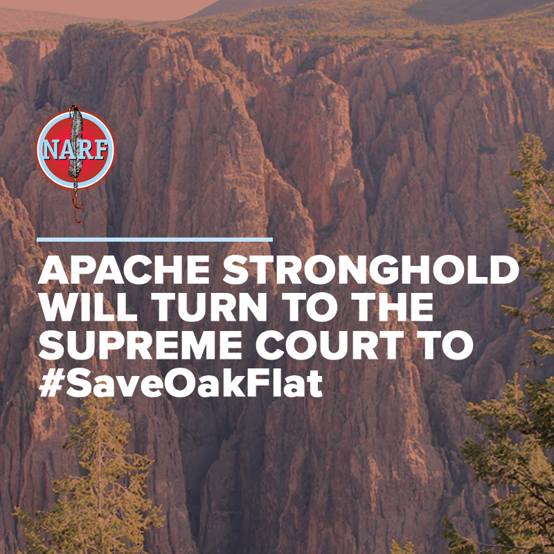 The 9th Circuit Court of Appeals declined to rehear Apache Stronghold v. U.S. despite the support of Tribal Nations, tribal organizations, and religious and civil rights groups. Apache Stronghold will now turn to the Supreme Court to #SaveOakFlat: narf.org/cases/apache-o…