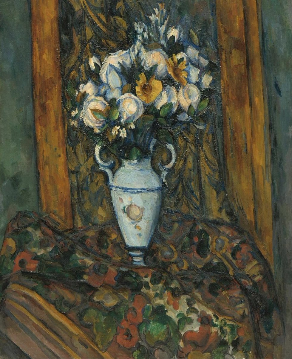 Paul Cézanne, Vase of Flowers, early 1900