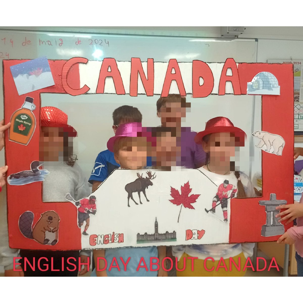 EscolaJOR's tweet photo. We are celebrating the ENGLISH DAY at our school today with story tellings, dances, songs and different games and activities about CANADA!
#ProjecteGEP https://t.co/mOqkjPoby7