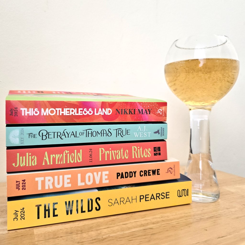 Some of the great upcoming books: #ThisMotherlessLand by @NikkiOMay #TheBetrayalOfThomasTrue by @AJWestAuthor #PrivateRites by @JuliaArmfield #TrueLove by Paddy Crewe #TheWilds by @SarahVPearse
