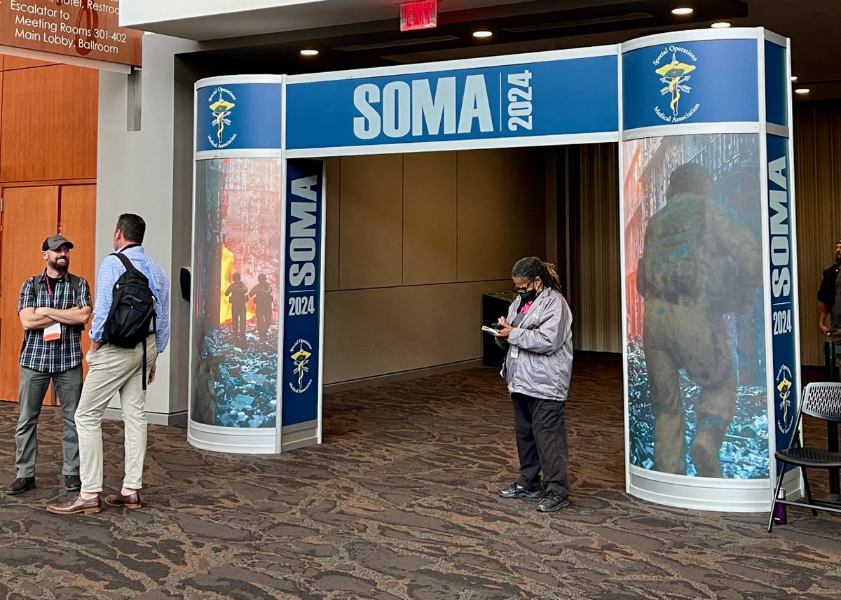 prytimemedical's tweet photo. We’re all set and looking forward to engaging with you at #SOMA2024. Stop by Booths 601 and 603 to learn more about Prytime’s pREBOA-PRO and gain hands-on training with the catheter that gives you more #TimeToTreat.  #REBOA #prolongedfieldcare #medic https://t.co/kWYDfry8yu