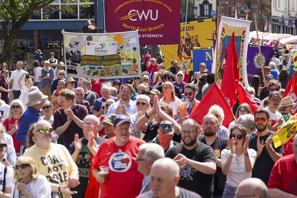 With Banners Held High returns to Wakefield city centre on 40th anniversary of the miners' strike wakefieldexpress.co.uk/news/people/wi… #LocalToOssett #westyorkshire