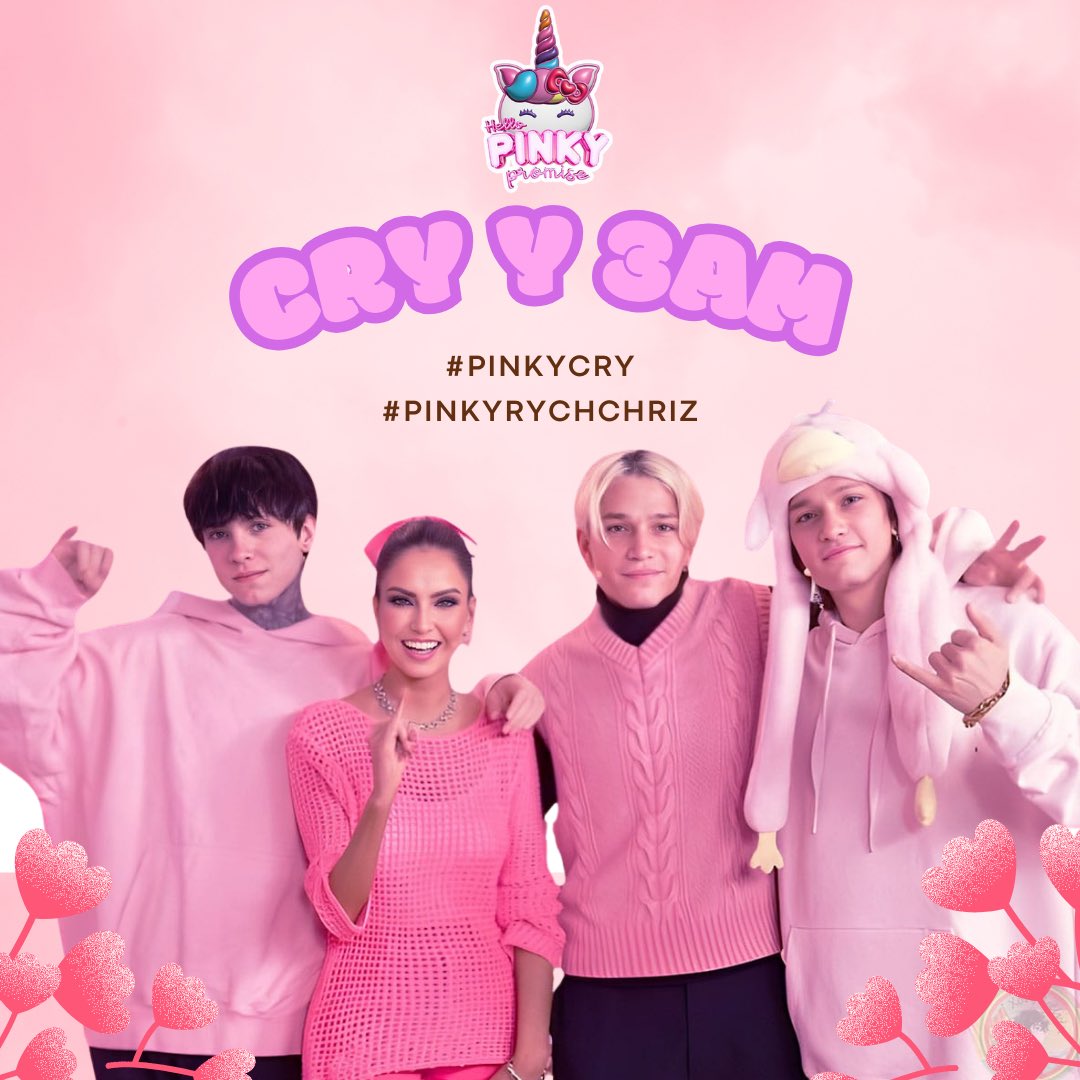 Estan listos para el jueves y lo que se viene?
Los trillizos de Rosa obvio 💖

 #PinkyCry y #PinkyRychChriz en @Pinkypromiseof