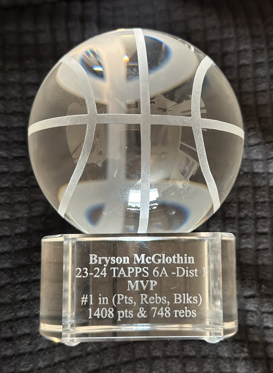 Started from the bottom, no we are here! Congrats <a href="/BrysonMcGlothin/">Bryson McGlothin</a> MVP ☑️