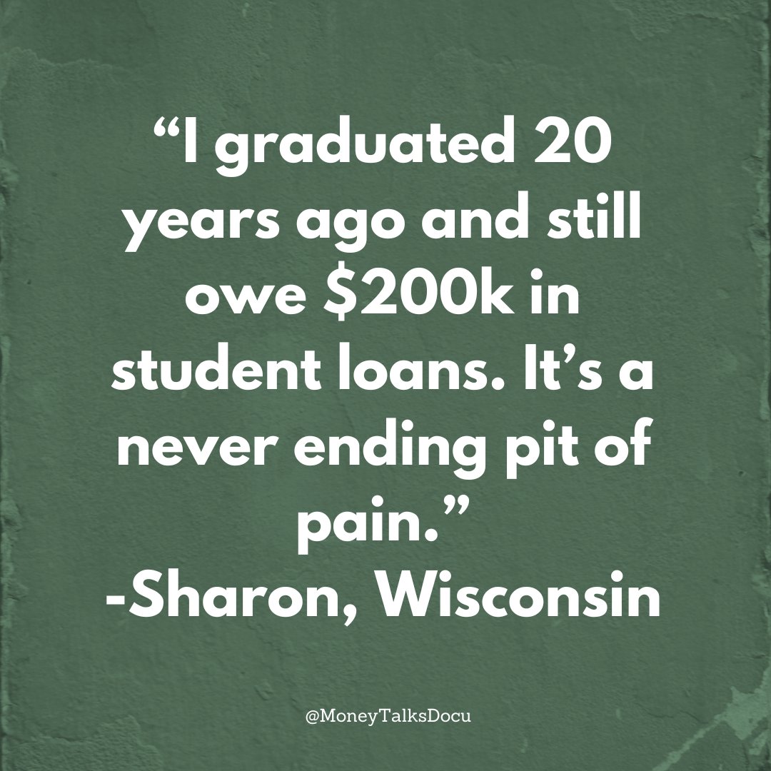 Share your experience with student loans in a comment here or in our documentary's student loan questionnaire at s.surveyplanet.com/83hnymhy #cancelstudentloans #cancelstudentdebt #graduation #collegegrad #education #biden #college #classof2024