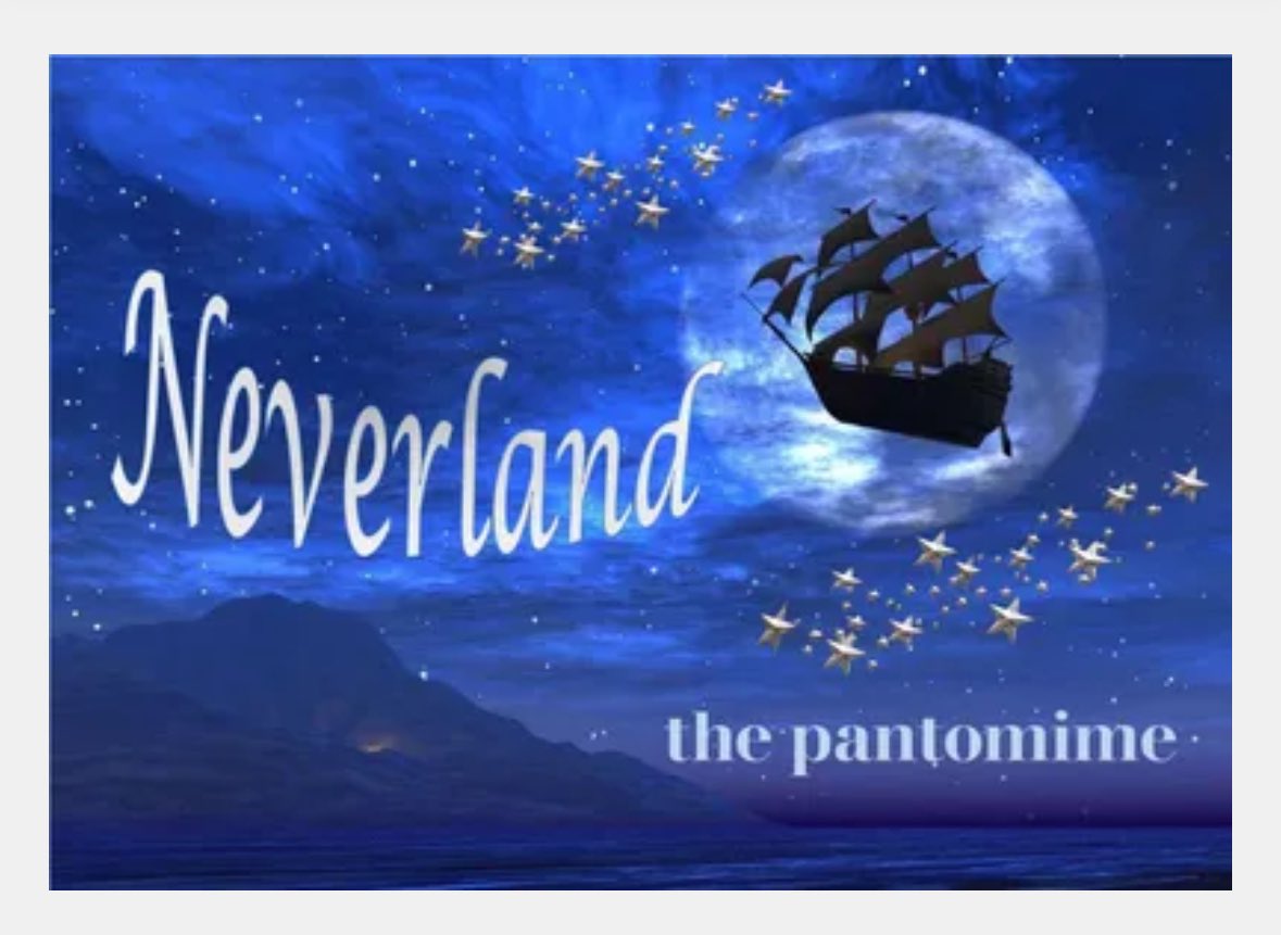 Cumnor Players Panto auditions are 23rd June! Make sure you get your name on the list by 14th June by mailing casting@cumnorplayers.org.uk
Second star to the right for Neverland!!