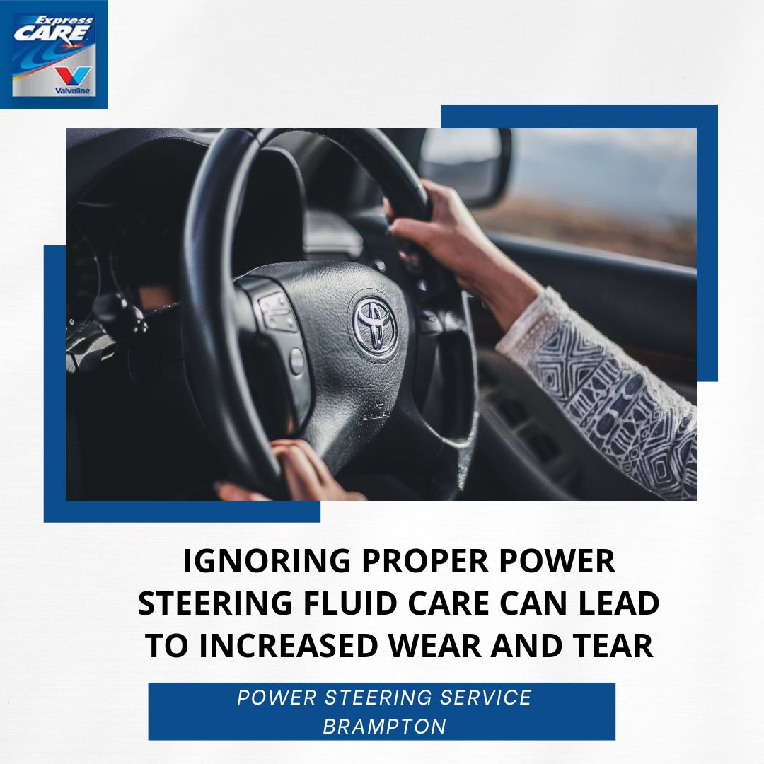 Power steering fluid over time can start to break down, due to age and heat. By regularly servicing your power steering system, we can help to ensure that the system is working at its best - bit.ly/3bmM38y #ValvolineExpressCare