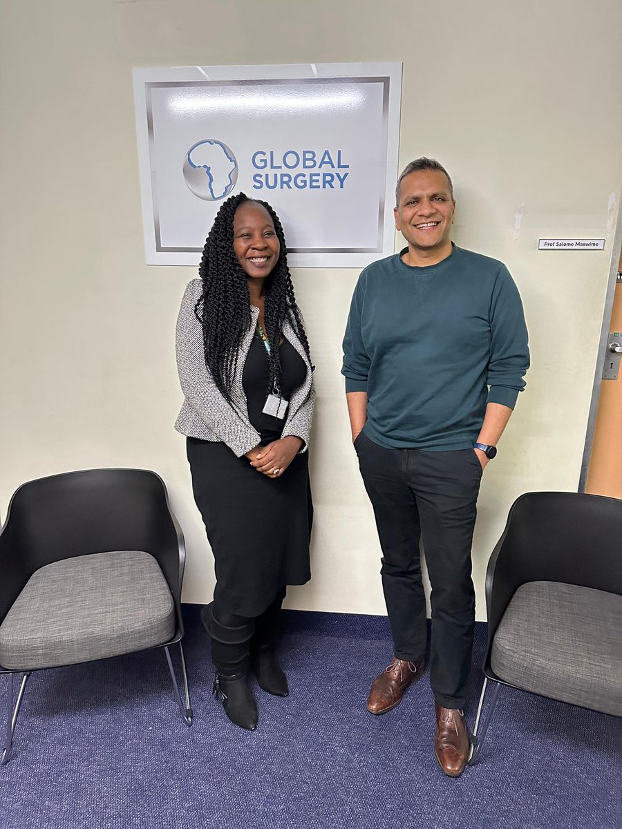 Great joy to be visiting the thriving #globalsurgery department @UCT_news 🇿🇦! Incredible educational, research and training programme. Thank you for the thought-provoking discussions today! @InnovGlobSurg