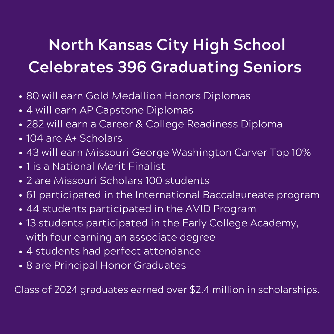 We’re cheering #NorthtownTrue for our Hornets today! This evening, 396 seniors will graduate from North Kansas City High School. We are incredibly proud! @NorthtownNews