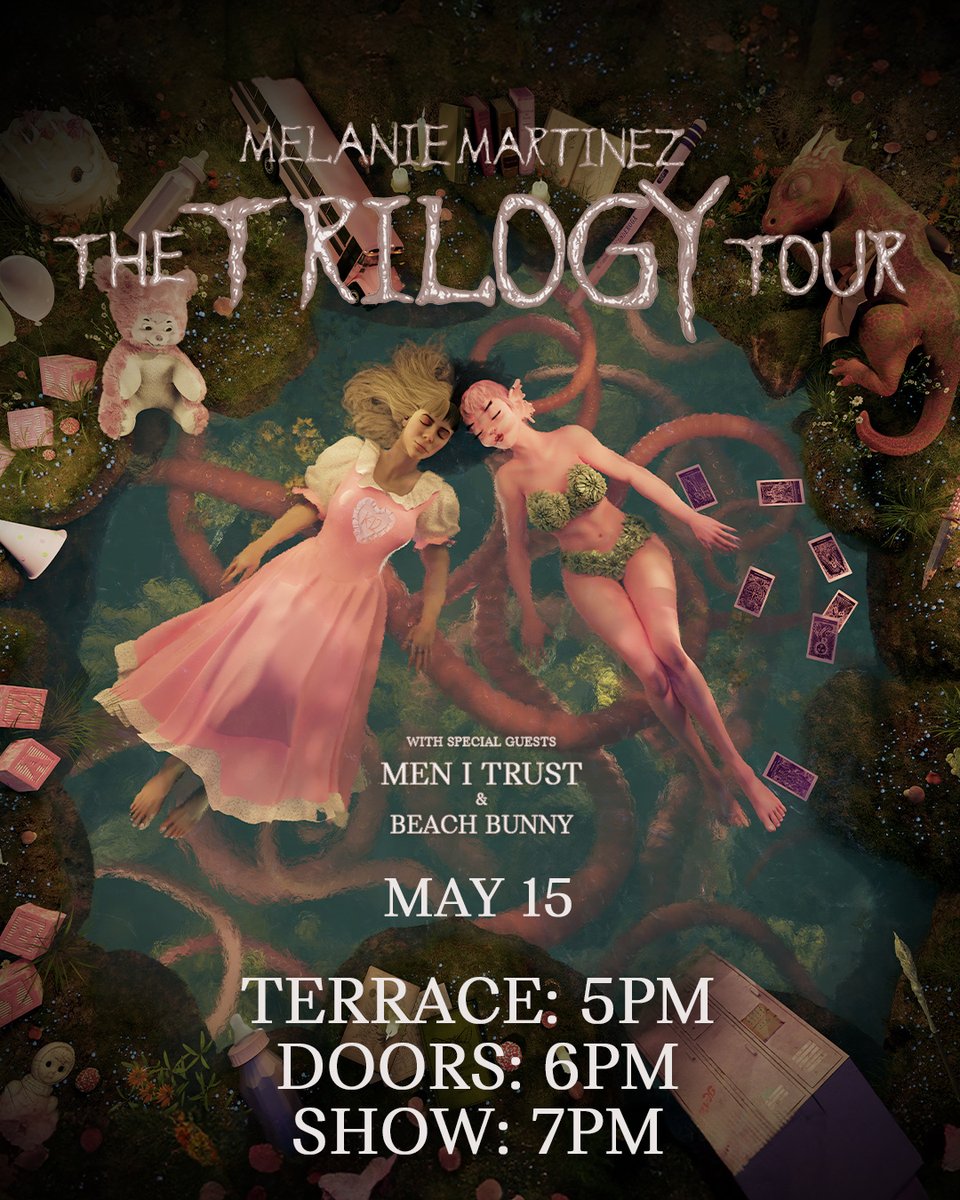 thekiaforum's tweet photo. TOMORROW: We enter the portal to Melanie Martinez's Trilogy Tour ⟡ @MelanieLBBH
 
ℹ️: https://t.co/PS8LhIHbH9
🚗: https://t.co/GvS0soN7GN https://t.co/Qnv4aBgDr7