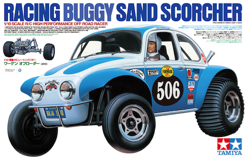 TamiyaUK's tweet photo. Released Dec 1979, the Sand Scorcher was Tamiya's second Baja SRB chassis car and proved to be an early instigator of the RC revolution.

The '506' livery, fresh today as it was 45yrs ago!  Re-released in 2010 the Scorcher remains a favourite.

#tamiya #collectingcars #livery https://t.co/F1SGmnGk20
