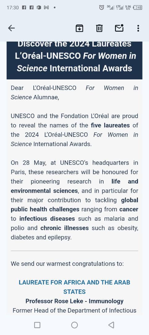 These are the real role model for all the women in Sciences around the world!! Proud to be a pupil of the famous @LekeRose Thank you professor for your mentorship and this light you’re always keeping bright for us
