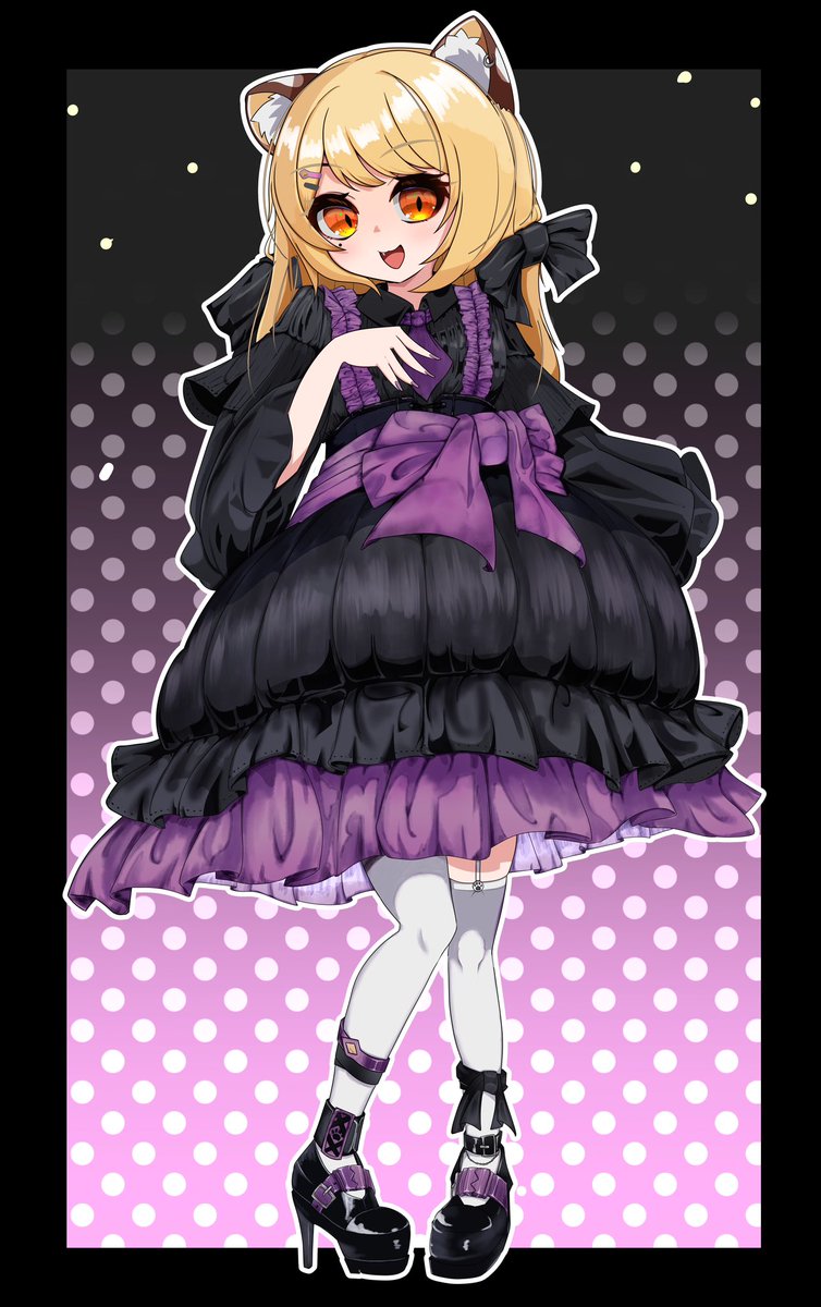 #kiranart
Gothic and Lolita (type of teenage fashion)