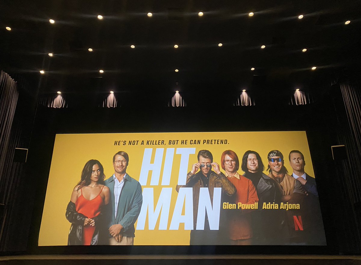 Linklater and Glen Powell knocked HIT MAN out of the park. It’s a sexy screwball comedy noir thriller and pure joy from start to finish. Go see it in theatres because there’s a scene that made the audience erupt into applause and that shared experience is what makes movies magic.
