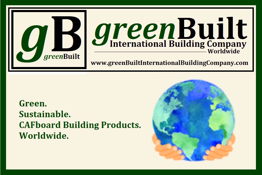 ALL over the World, greenBuilt International Building Company CAFboard #ZeroCarbon #Green #Sustainable #BuildingProducts are used to build #housing #affordablehousing.

What are YOU waiting for?

Visit us: …builtinternationalbuildingcompany.com

Contact us: gbibuildingco@outlook.com @followers