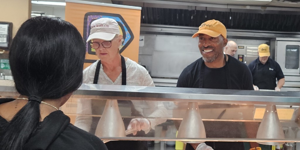 HEP (@hep_empowers) on Twitter photo HEP’s latest Celebrity Chef is a <a href="/Buccaneers/">Tampa Bay Buccaneers</a> legend and <a href="/NFL/">NFL</a> Hall of Fame Cornerback! It was all smiles as <a href="/RondeBarber/">Rondé Barber</a> served lunch in the HEP Dining Hall & Kitchen, signed gear, and snapped photos with HEP residents. 🏈 🧡#HEPempowers HEP’s latest Celebrity Chef is a <a href="/Buccaneers/">Tampa Bay Buccaneers</a> legend and <a href="/NFL/">NFL</a> Hall of Fame Cornerback! It was all smiles as <a href="/RondeBarber/">Rondé Barber</a> served lunch in the HEP Dining Hall & Kitchen, signed gear, and snapped photos with HEP residents. 🏈 🧡#HEPempowers