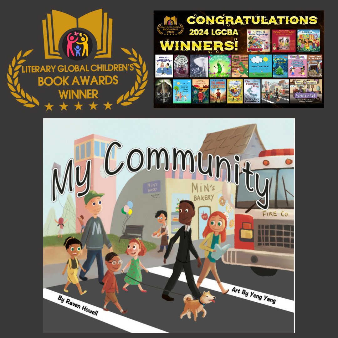 Celebrating the Literary Global Children’s book win! 
My Community, the board book for little hands 👦🏼#childrensbook #bookaward #mycommunity #boardbook #communitybook #diversity #inclusion #dyslexicfont #picturebook #toddler #elementaryschool #kidsbook #libraries #teachers