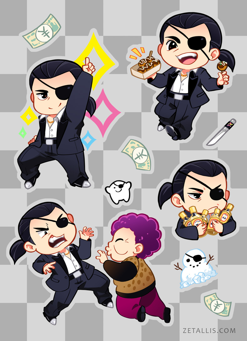 Happy 60th Birthday to Majima, the scrungliest fellow around!! Seriously who else is still going this strong?! 🎂🐍 #真島吾朗生誕祭2024