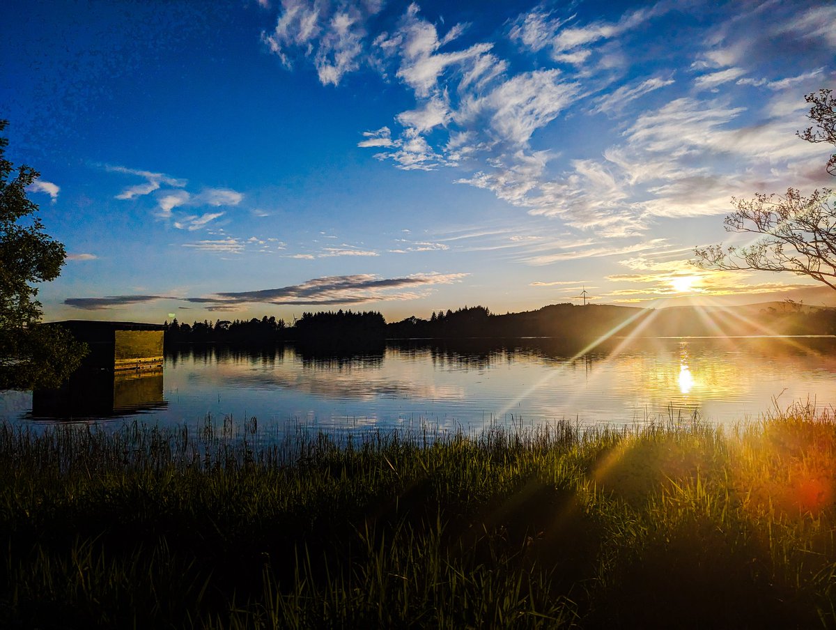 Sunset this evening in Loughmacrory Co.Tyrone @barrabest @angie_weather @WeatherCee @bbcniweather @AimsirTG4