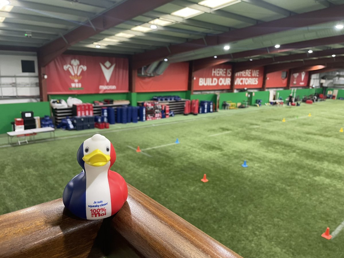#Squeaky has been busy this week for #CleanSportWeek2024 @WRU_Community @WelshRugbyUnion training at our National Centre of Excellence & visiting @AberRFC #KeepRugbyClean is the message this week! @ukantidoping