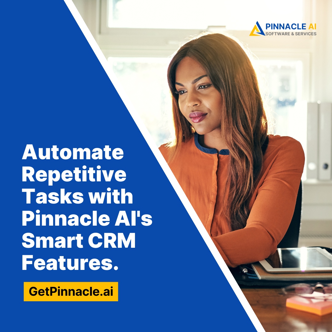 getpinnacleai's tweet image. ⏱️ Spend less time on repetitive tasks, and more time building customer relationships!  

Pinnacle AI&apos;s CRM automates tasks, freeing you to focus on what matters most. 

Work smarter, not harder! 🧠

#CRMAutomation #IncreasedEfficiency #PinnacleAI