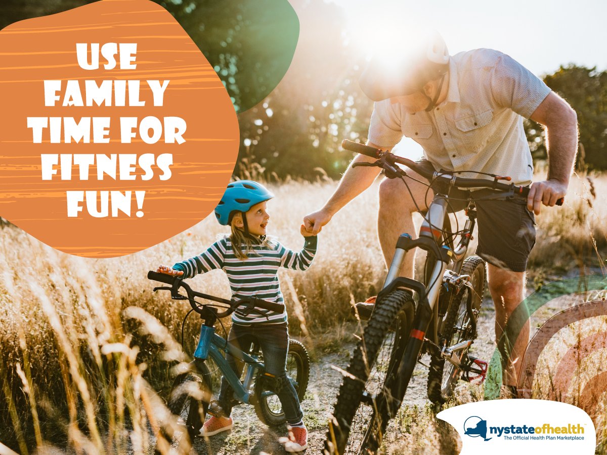 Let's make wellness a family tradition! Carve out time for that after-dinner walk or cycling adventure to encourage your family to make healthier choices. #FamilyWellnessMonth #HealthTipTuesday #HealthyFamilies