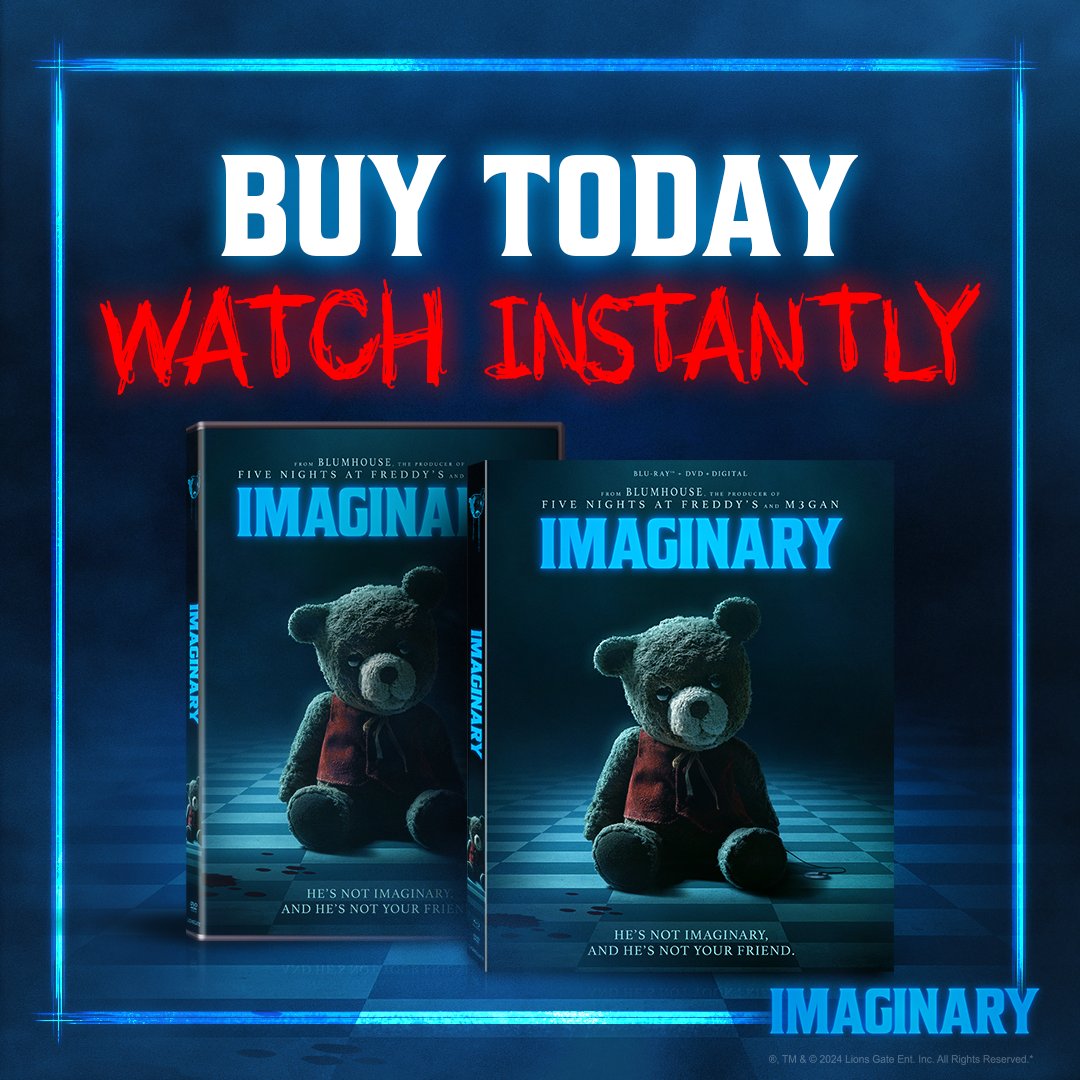 invite chauncey home today... #ImaginaryFilm - buy now and watch at home instantly.