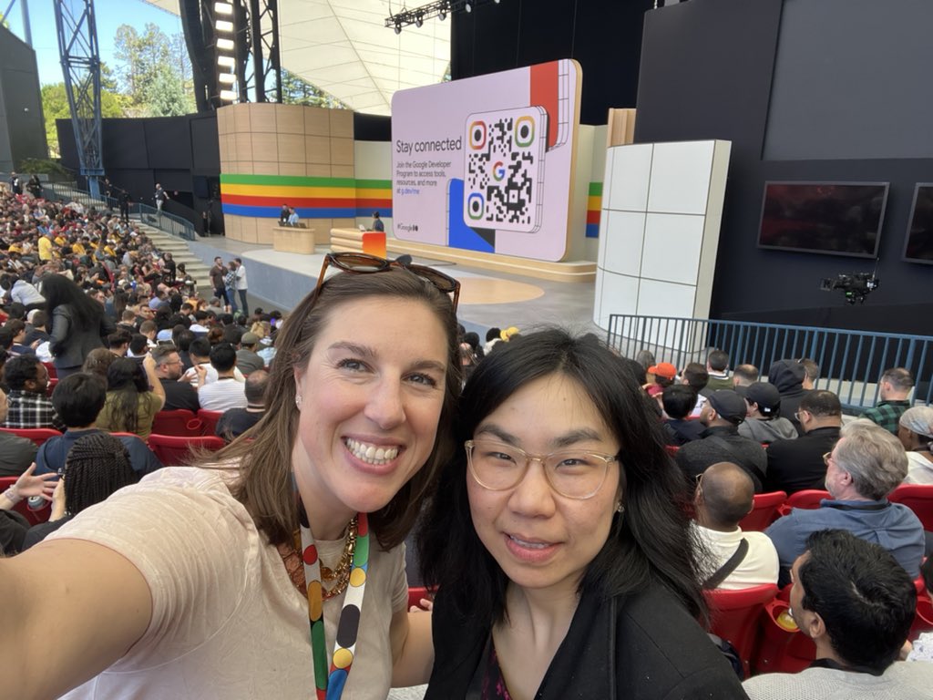 Ashley Oldacre (@ashley_oldacre) on Twitter photo Amazing to attend #GoogleIO2024 and meet up with amazing friends like <a href="/joycejshen/">joyce shen</a> who I interviewed on the people of AI podcast!
🎧 → goo.gle/3Qu7xX3 Amazing to attend #GoogleIO2024 and meet up with amazing friends like <a href="/joycejshen/">joyce shen</a> who I interviewed on the people of AI podcast!
🎧 → goo.gle/3Qu7xX3