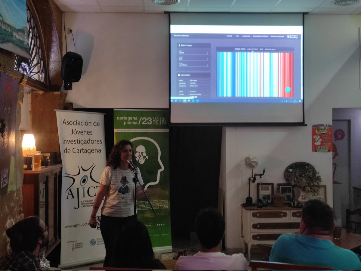 alimorco's tweet photo. Una experiencia para repetir #divulgar #ciencia en la edición de #Cartagena  #pintofscience #climcover #cubiertasvegetales #soilscience https://t.co/2IGJV3wQzN