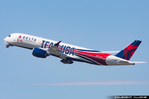 Delta Air Lines reçoit son Airbus A350 'Team USA' dlvr.it/T6tVPY