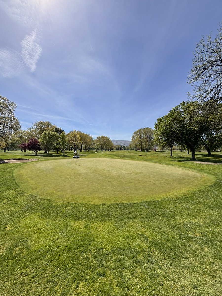 <a href="/n8hagel/">Nathan Hagel</a> and crew have <a href="/KamloopsGCC/">Kamloops Golf Club</a> dialled already! <a href="/Shuttle14Canada/">Shuttle14🇨🇦</a> greens program seeing great results #plantbasedorganic