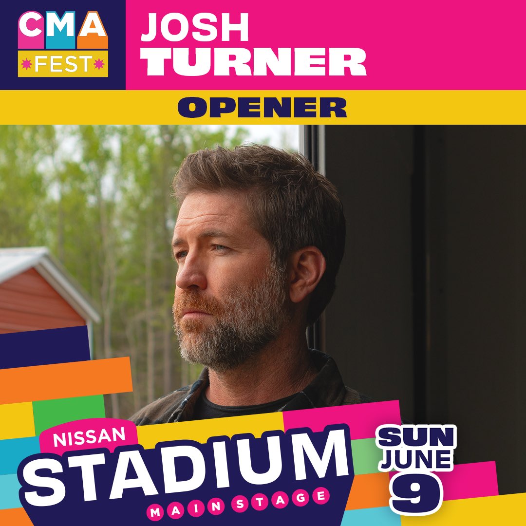 Raise your cowboy hat if you’re planning to be in Nashville this June for CMA’s  #CMAfest. I’ll be playing Nissan Stadium on 6/9. This event supports @cmafoundation and their mission to shape the next generation through music education. Get Tickets: CMAfest.com/tickets 🎵