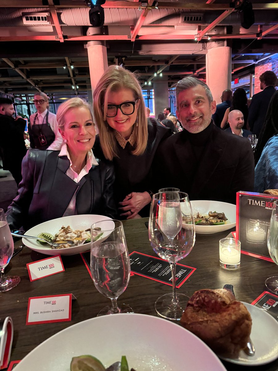 Loved celebrating the TIME100 Health list of the most influential people in health. It's an amazing group of scientists, doctors, researchers, business leaders, and policy makers. I loved joining Jennifer Oleksiw, Global Chief Customer Officer of the event's sponsor,