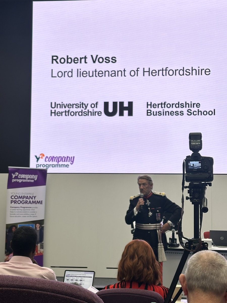 We had a wonderful time at the Young Enterprise Regional Finals.The students secured the Regional Finalist award. It's truly impressive that our group was the only year 10s to compete and present in front of a big audience! AND they met the Lord Lieutenant of Hertfordshire :D