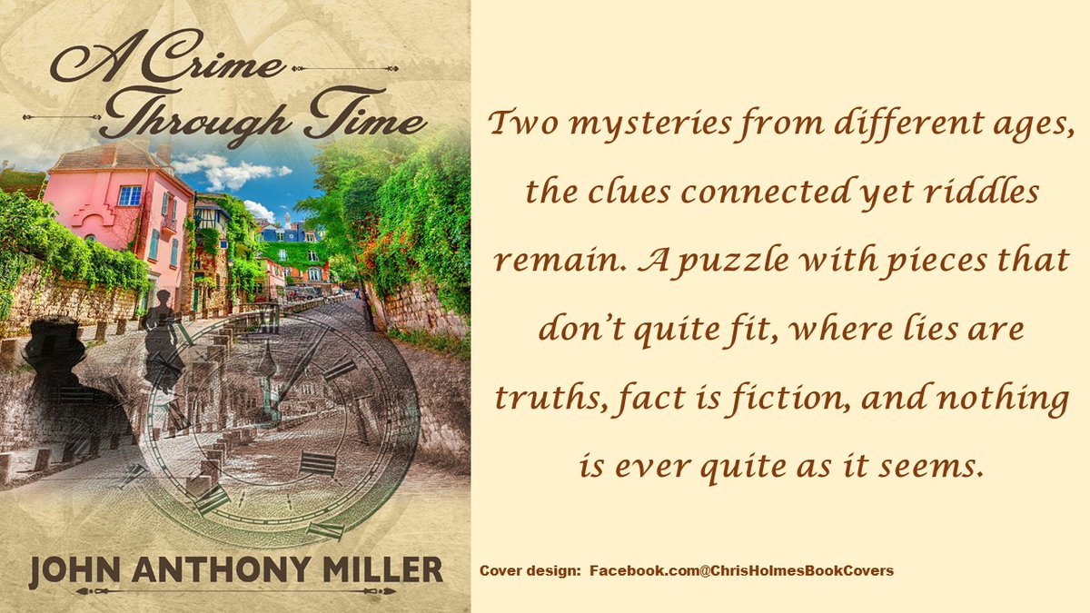 A Crime Through Time Paris, 1874: An artist’s model is murdered. Deauville, 1956: Eight old paintings hold the clues to solve the crime. #mystery #cozymystery #histfic amazon.com/gp/product/B0B…