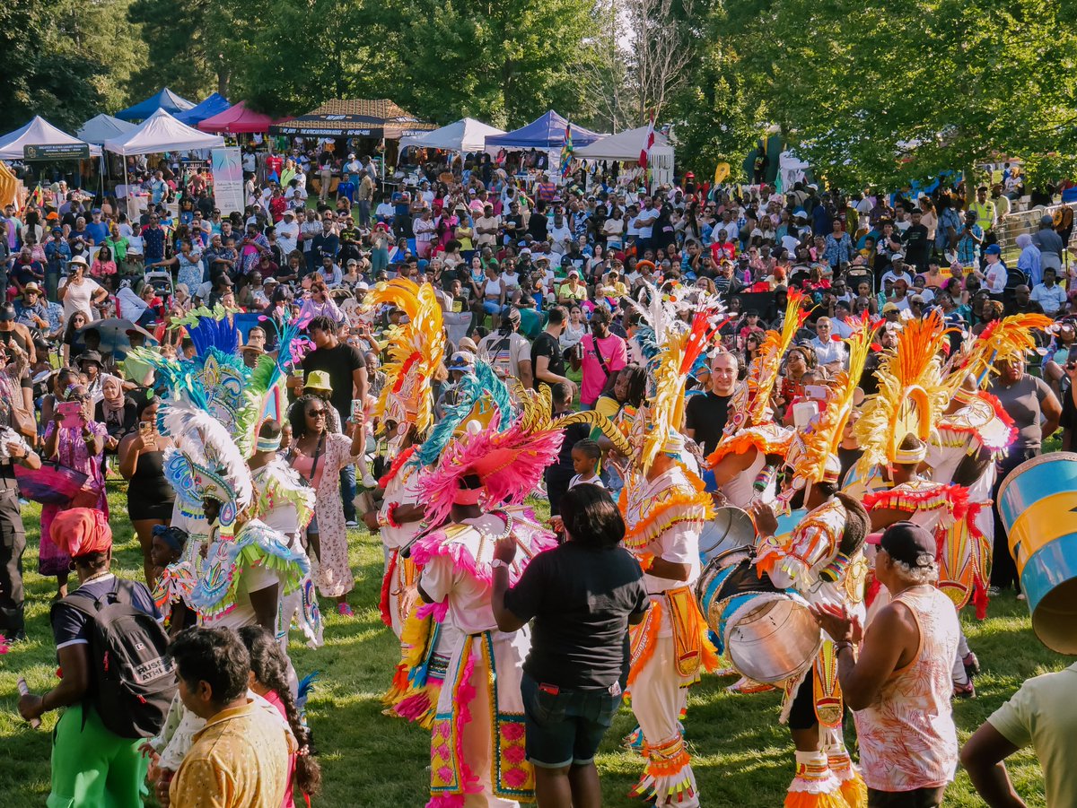 We can't wait to celebrate #AfroCaribFest2024 with our community on August 24th and 25th, 2024, from 12 p.m. to 9 p.m. at Thomson Memorial Park, Scarborough 💃   

#AfroCaribFest #TorontoFestivals #TorontoEvents #Festival #Events #BlackCulture #FreeEvent #SummerFestival