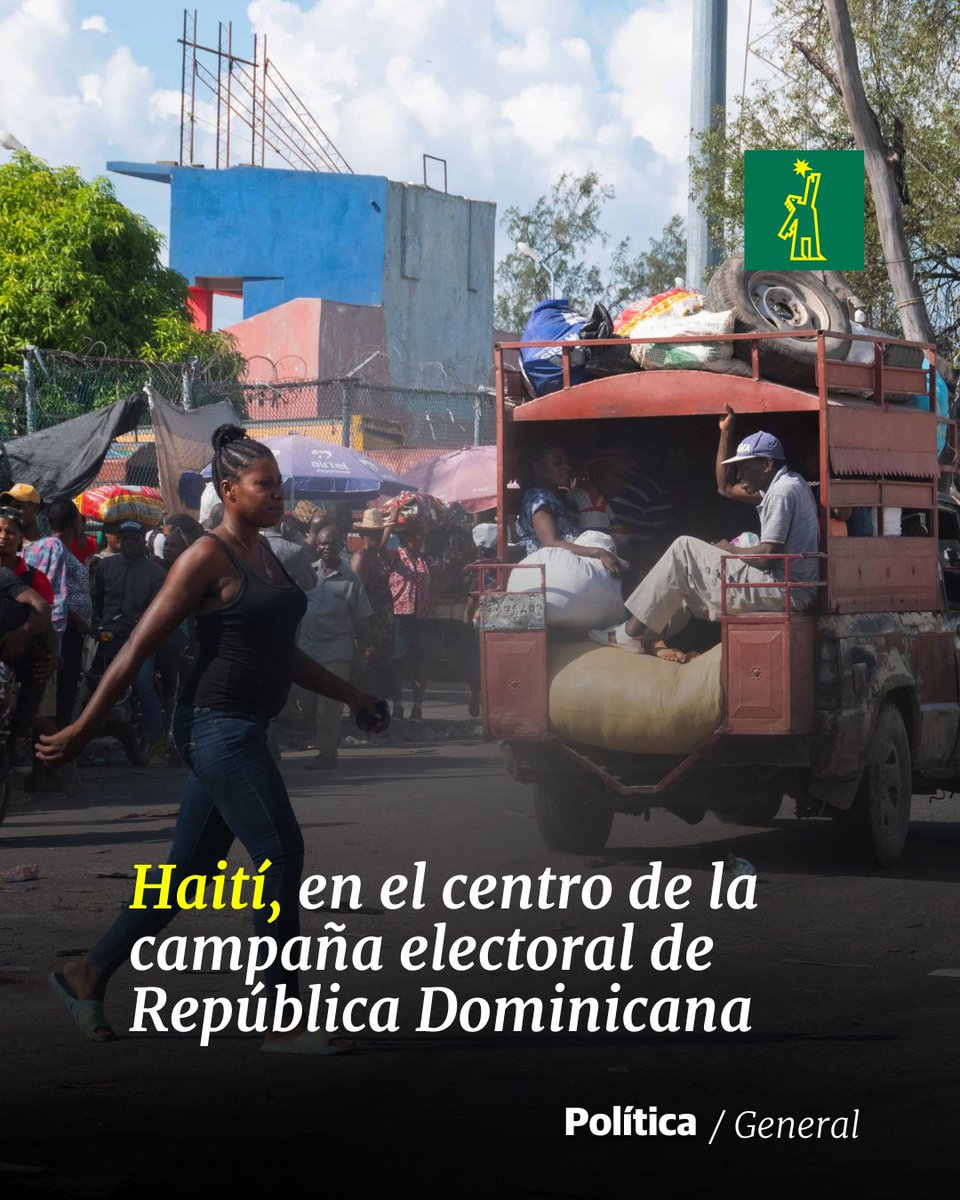 🗳 |#PolíticaDL| La crisis en Haití se ha convertido en un tema de la campaña electoral de la República Dominicana

🔗ow.ly/UmFL50RGlXG

#DiarioLibre #Haití #CampañaElectoral #RD