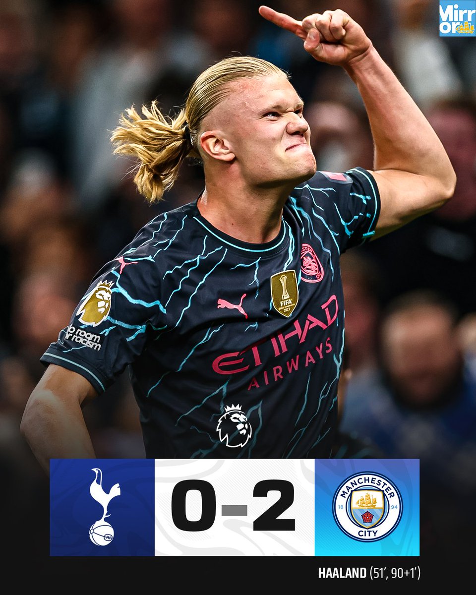 🚨 Man City have returned to the top of the table 📈🔝 mirror.co.uk/sport/football… #TOTMCI