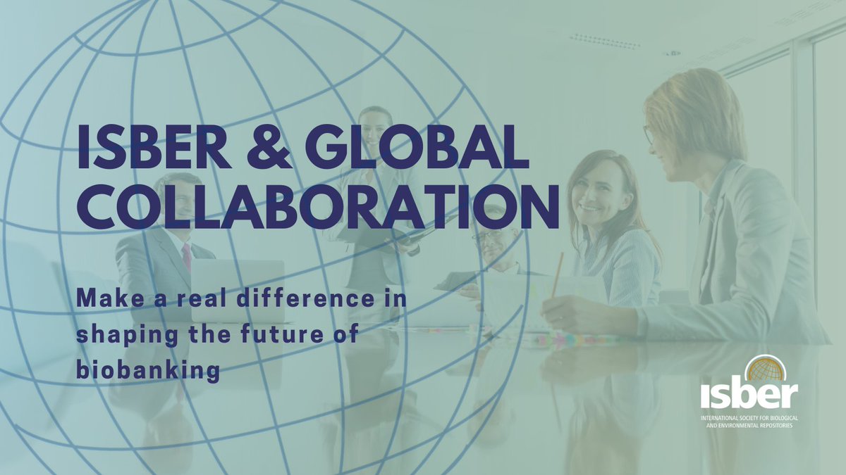 ISBER_ORG's tweet photo. #isber wishes all that are attending #EBW a productive and enjoyable experience and extends its best wishes to #ESBB and #BBMRI as they host this important event.
Share your insights on global collaboration here – let's strengthen our community and propel biobanking forward! https://t.co/bRc9ydly6s