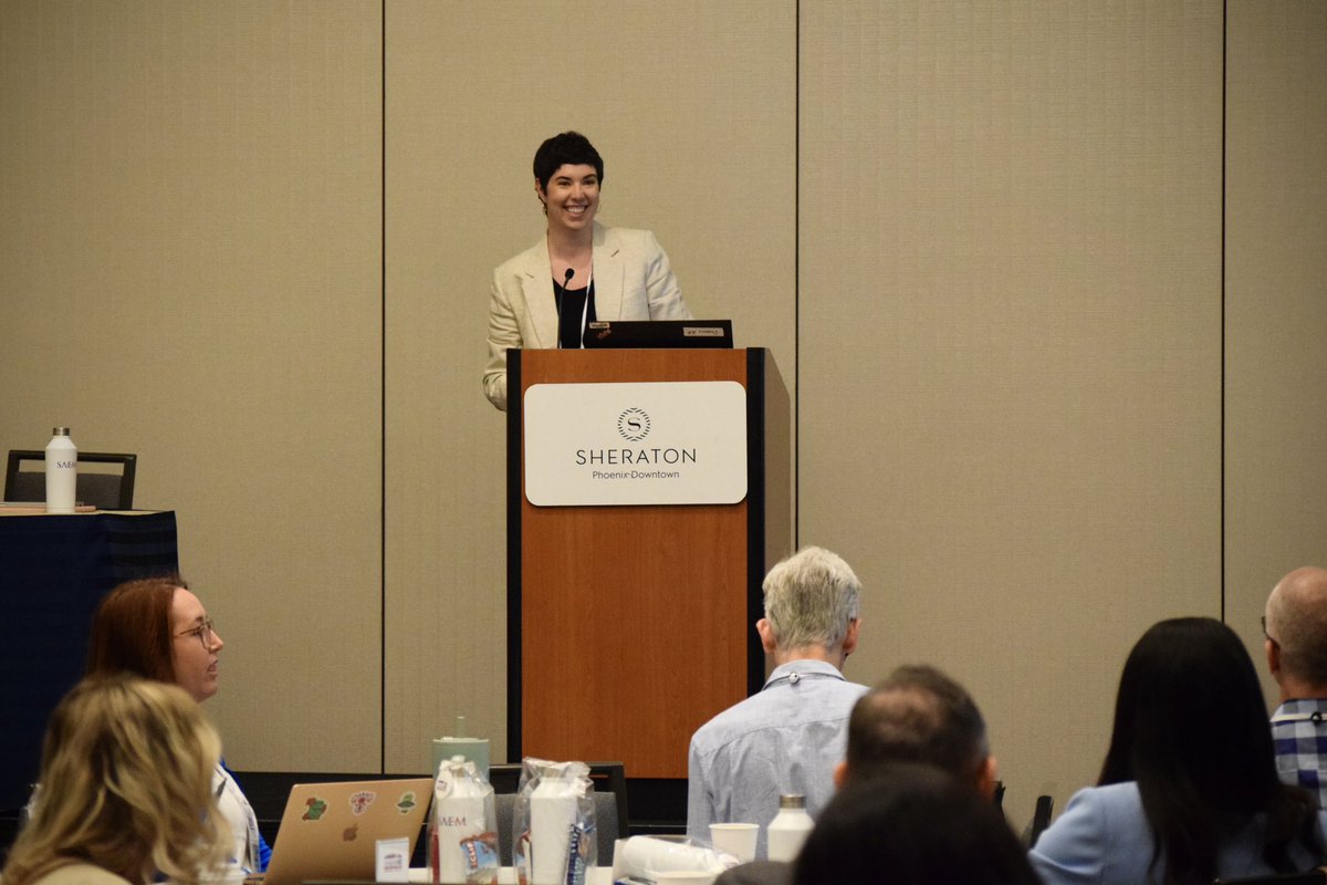 During the #SAEM24 Consensus Conference, @CaitlinRyus, MD, MPH, leads the discussion on “Residency and Fellowship Training”. This section explores concepts important to engaging diverse residents and fellows in #emergencymedicineresearch