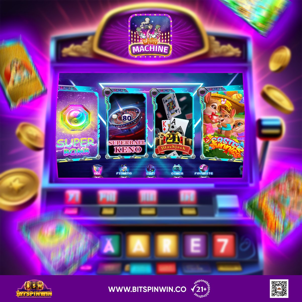 🔥🎰𝐂𝐚𝐬𝐡 𝐌𝐚𝐜𝐡𝐢𝐧𝐞 𝐉𝐚𝐜𝐤𝐩𝐨𝐭'𝐬 𝐨𝐧 𝐅𝐢𝐫𝐞! Explore the ultimate gaming platform featuring the most exciting casino games! 💰𝐃𝐈𝐒𝐂𝐎𝐕𝐄𝐑 𝐍𝐎𝐖: t.ly/cashmachine_tw . #USA #TrendingNow #OnlineCasino #BitcoinCash #slotgames #GamblingTwitter #casinoparty
