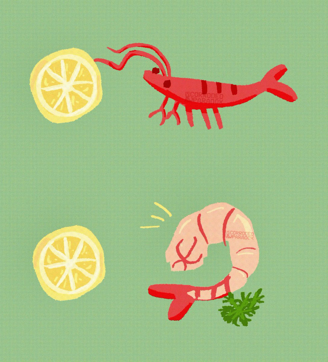 Lemon shrimp