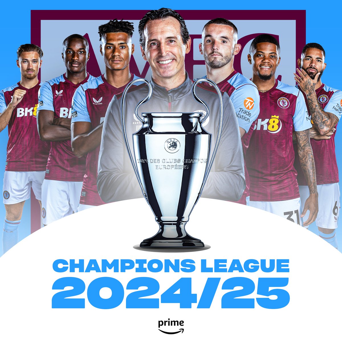 Aston Villa have qualified for the Champions League 🏆 What a job Unai Emery has done 👏