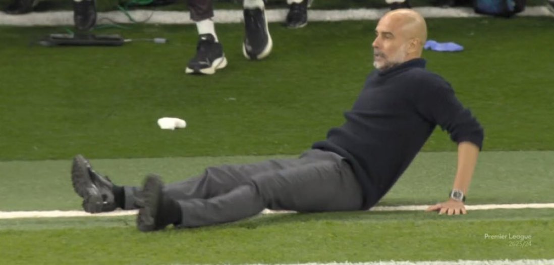 Son one on one wanted to give pep heart attack 😂 The greatest manager ever! My Don🫡 #TOTMCI #ManCity