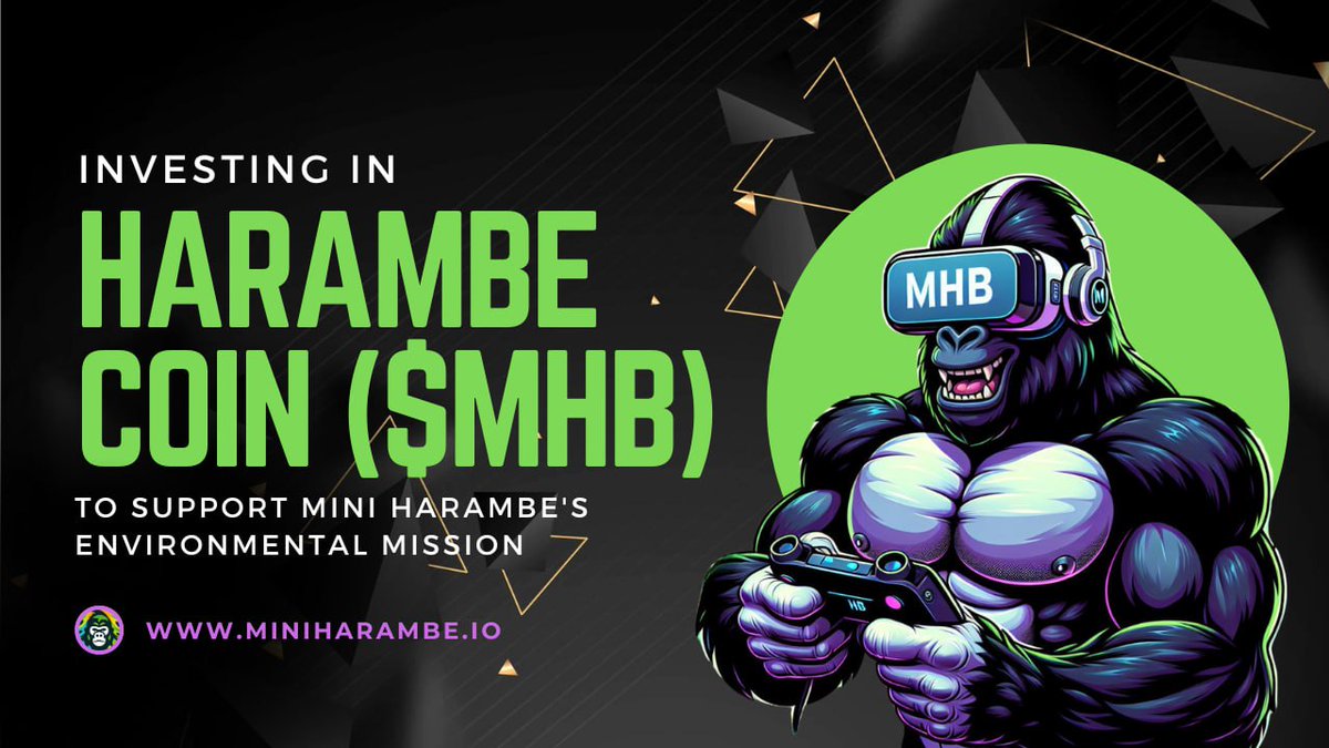 <a href="/BtcPuppet/">Ayatollah #BTCPuppet</a> Don't forget to follow up with a real #harambe token after #harambeonsolana rockets. Help #savetherainforest $MHB #polygonmemes #polygon miniharambe.io