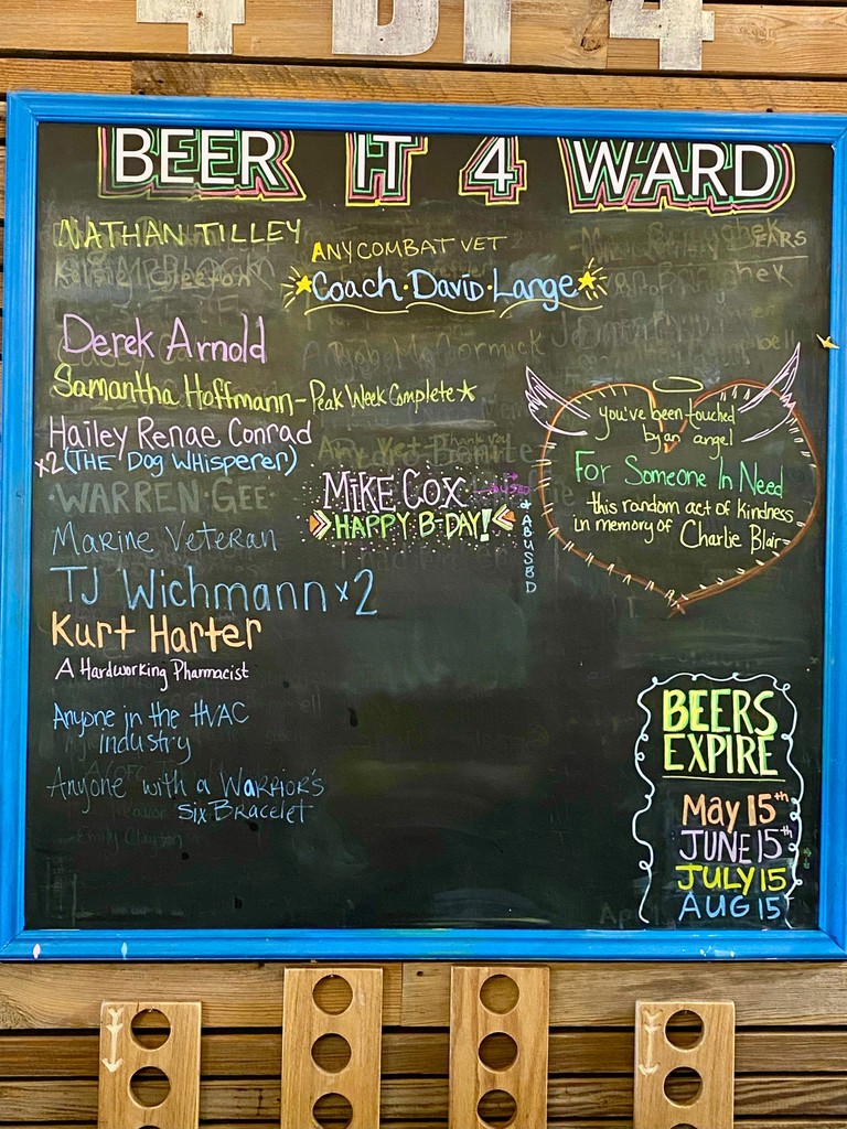 If you see your name come & get your free beer at our Galloway Location!⁠
⁠
We are open 2-10pm today!⁠
⠀⁠
#beerit4ward #beeritforward #freebeer #payitforward #tagyourfriends #friends #buyabeerforafriend #springfieldmo #comeandgetyourfreebeer #4by4brewingco