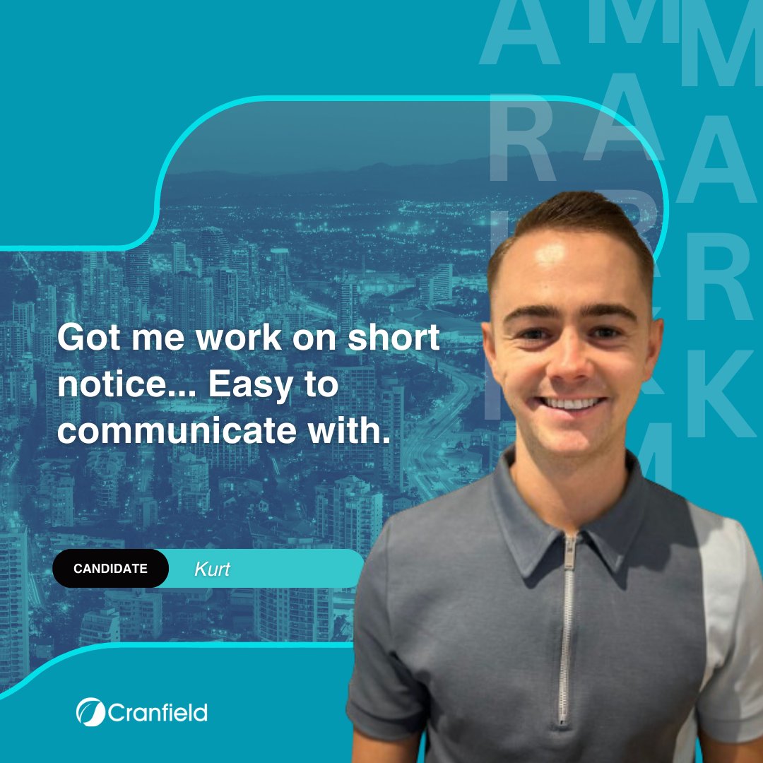 Big shoutout to Mark for his quick response and seamless communication! 🙌 
Mark's reliability and easy communication style make him a true standout. 

🍂 Recruiter's profile: bit.ly/3T3AiMY

#cranfield #cranfieldgroup #customerreview