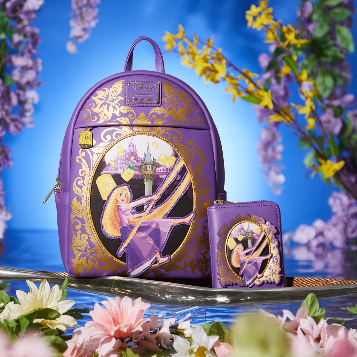 Best. Day. Ever! 🎨 Shop our exclusive #Tangled Loungefly mini backpack and wallet. boxlun.ch/3UXYz84